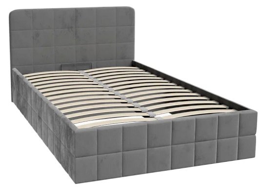 Кровать в мягкой обивке с ПМ Сити ПМ-332.32 (ВКДП)